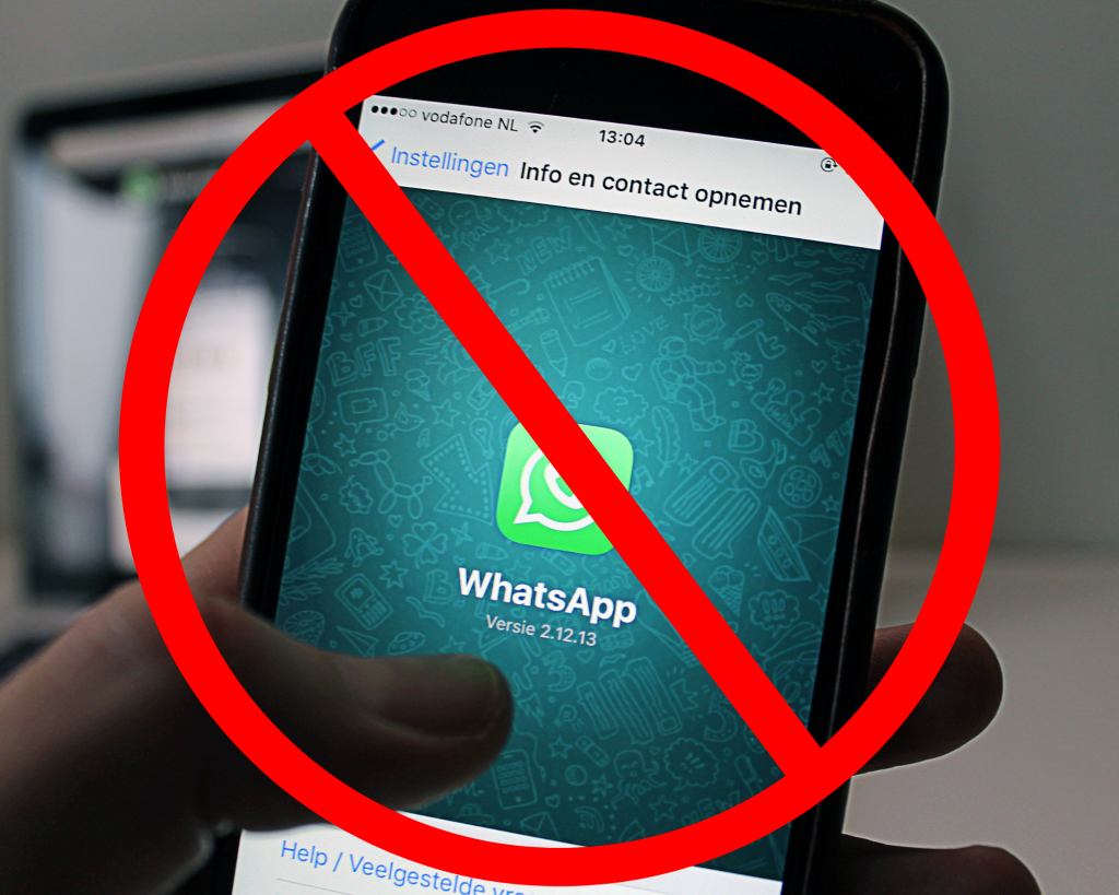 banimento de sua conta do Whatsapp meets